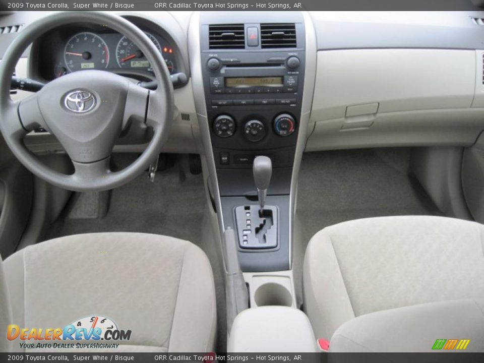 2009 Toyota Corolla Super White / Bisque Photo #8