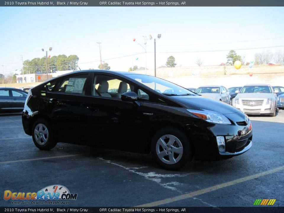 2010 Toyota Prius Hybrid IV Black / Misty Gray Photo #2