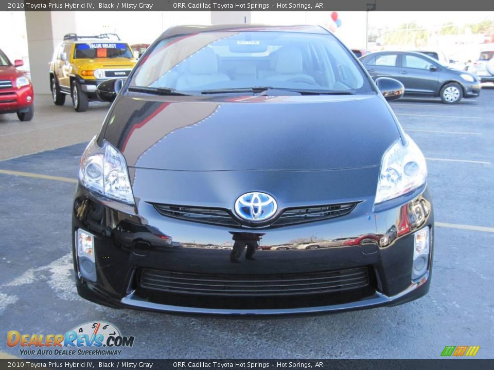 2010 Toyota Prius Hybrid IV Black / Misty Gray Photo #3