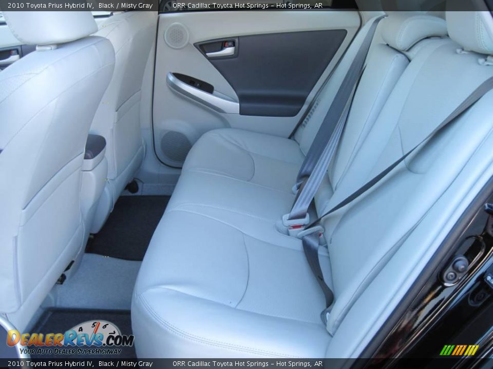 2010 Toyota Prius Hybrid IV Black / Misty Gray Photo #10