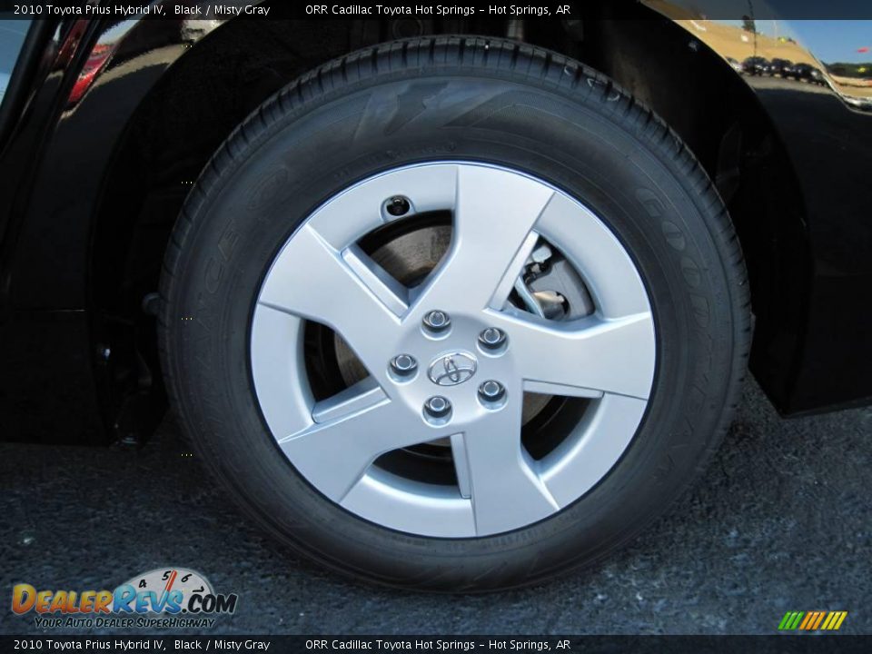 2010 Toyota Prius Hybrid IV Black / Misty Gray Photo #11