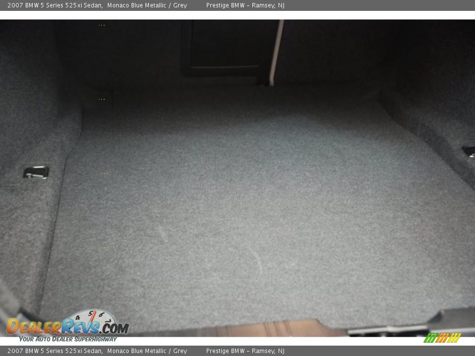2007 BMW 5 Series 525xi Sedan Monaco Blue Metallic / Grey Photo #5