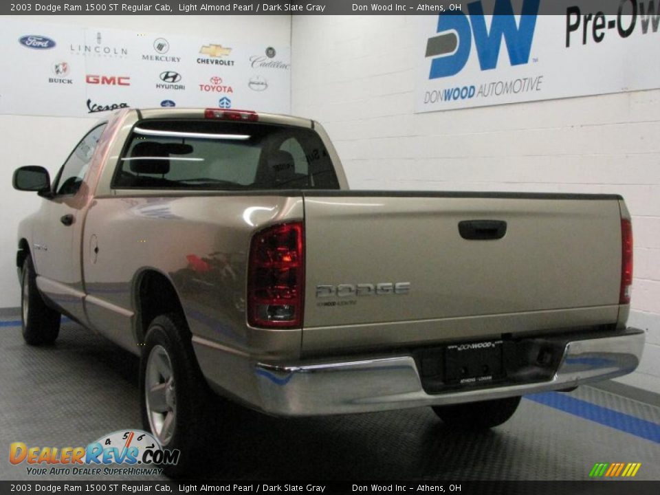 2003 Dodge Ram 1500 ST Regular Cab Light Almond Pearl / Dark Slate Gray Photo #4