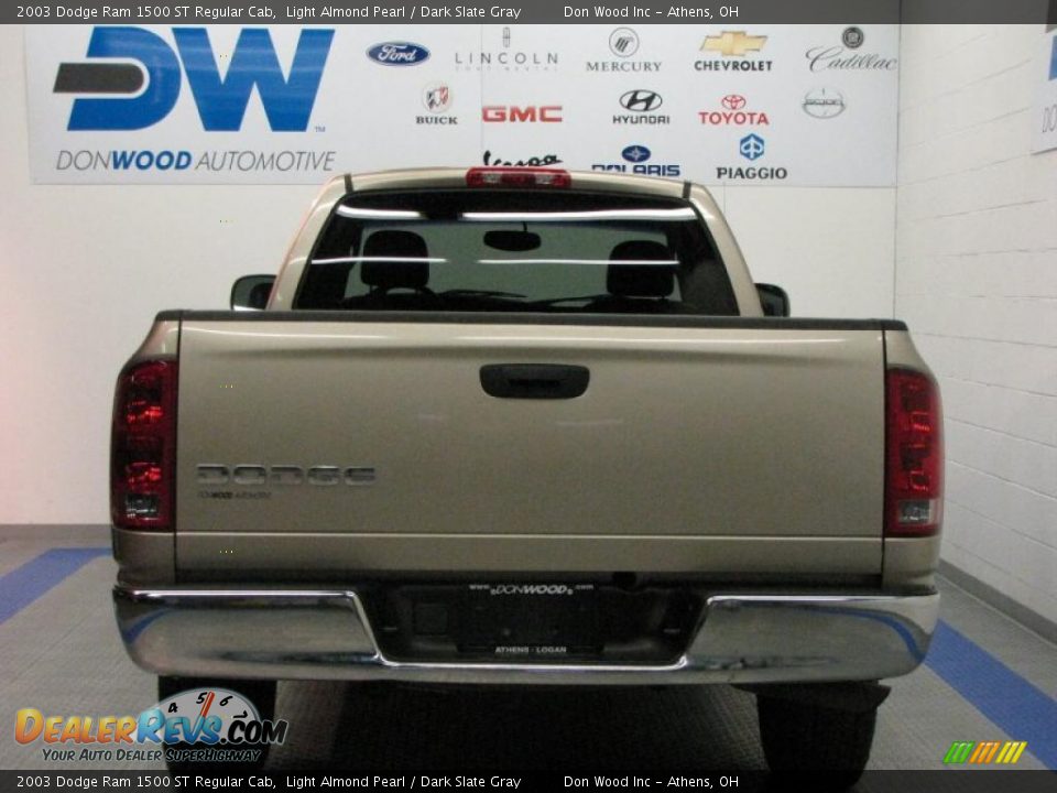 2003 Dodge Ram 1500 ST Regular Cab Light Almond Pearl / Dark Slate Gray Photo #8