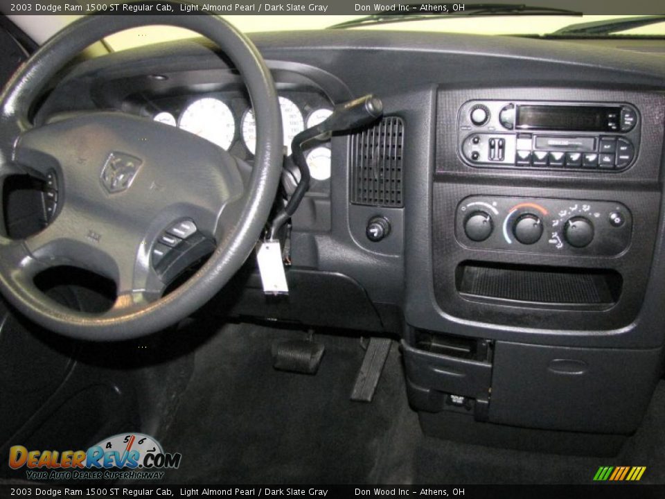 2003 Dodge Ram 1500 ST Regular Cab Light Almond Pearl / Dark Slate Gray Photo #14