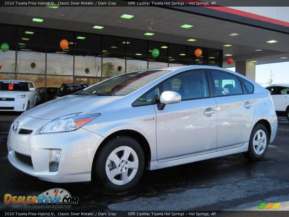 2010 Toyota Prius Hybrid IV Classic Silver Metallic / Dark Gray Photo #1