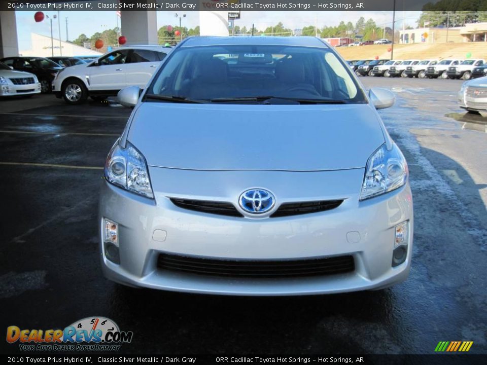 2010 Toyota Prius Hybrid IV Classic Silver Metallic / Dark Gray Photo #3