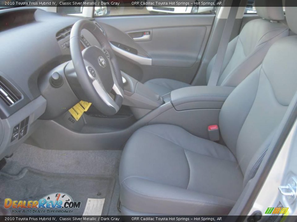 2010 Toyota Prius Hybrid IV Classic Silver Metallic / Dark Gray Photo #6