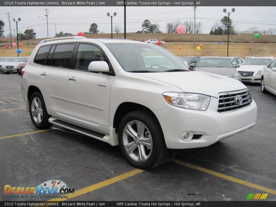 white toyota highlander 2010 #6