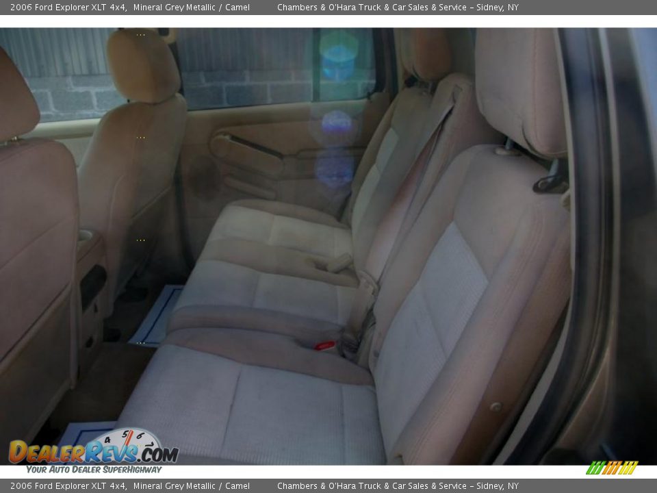 2006 Ford Explorer XLT 4x4 Mineral Grey Metallic / Camel Photo #9