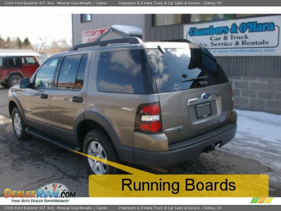 2006 Ford Explorer XLT 4x4 Mineral Grey Metallic / Camel Photo #11