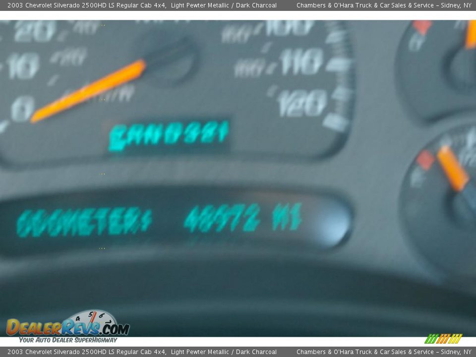 2003 Chevrolet Silverado 2500HD LS Regular Cab 4x4 Light Pewter Metallic / Dark Charcoal Photo #5