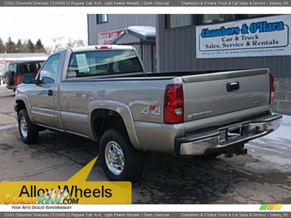 2003 Chevrolet Silverado 2500HD LS Regular Cab 4x4 Light Pewter Metallic / Dark Charcoal Photo #8