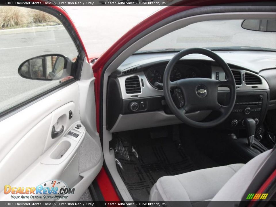 2007 Chevrolet Monte Carlo LS Precision Red / Gray Photo #5