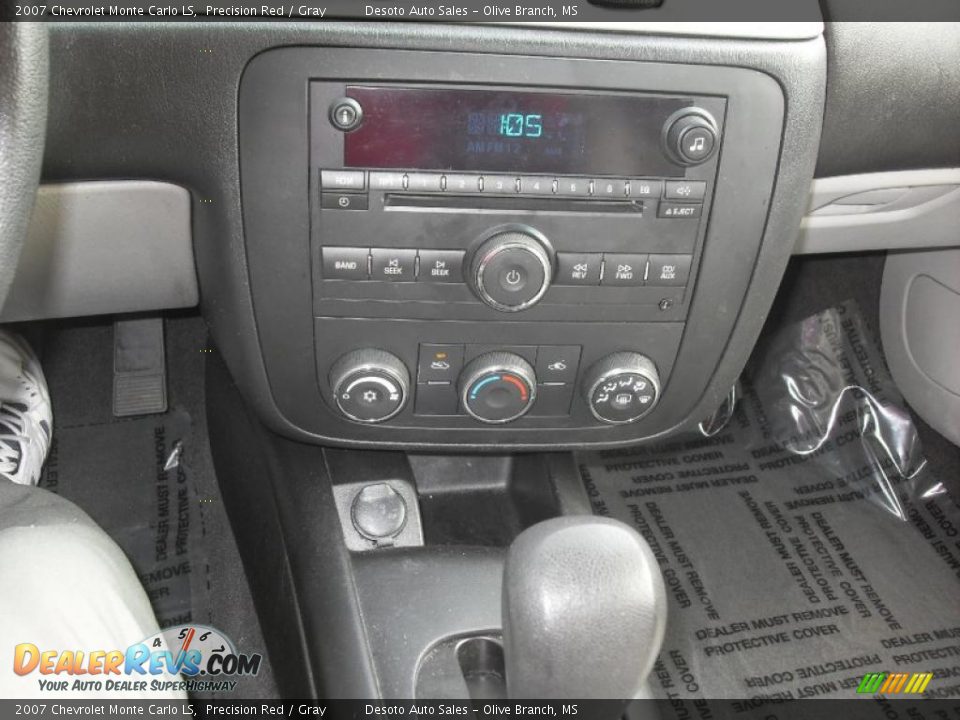 2007 Chevrolet Monte Carlo LS Precision Red / Gray Photo #6