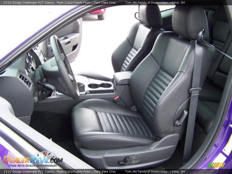 Dark Slate Gray Interior - 2010 Dodge Challenger R/T Classic Photo #14