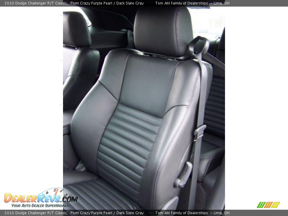 2010 Dodge Challenger R/T Classic Plum Crazy Purple Pearl / Dark Slate Gray Photo #15