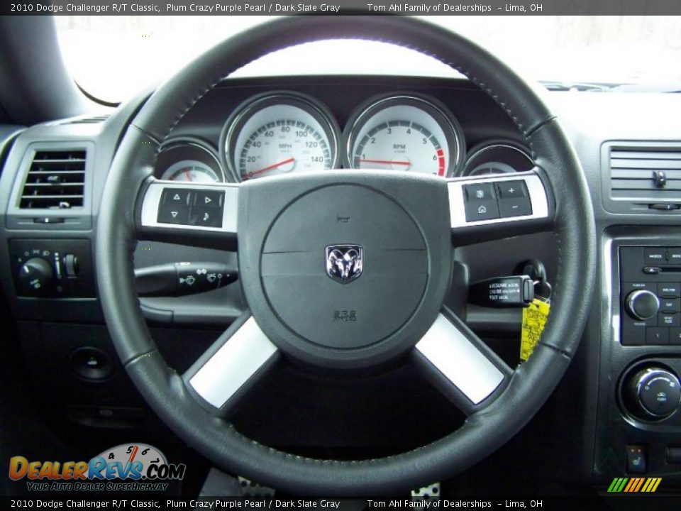 2010 Dodge Challenger R/T Classic Steering Wheel Photo #22