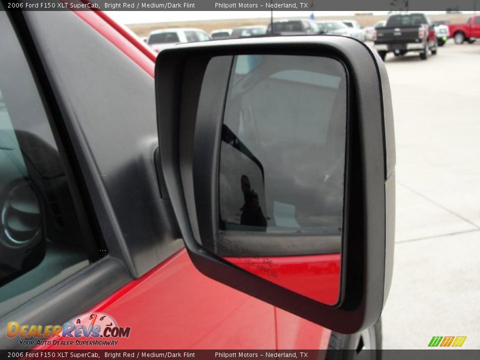 2006 Ford F150 XLT SuperCab Bright Red / Medium/Dark Flint Photo #19