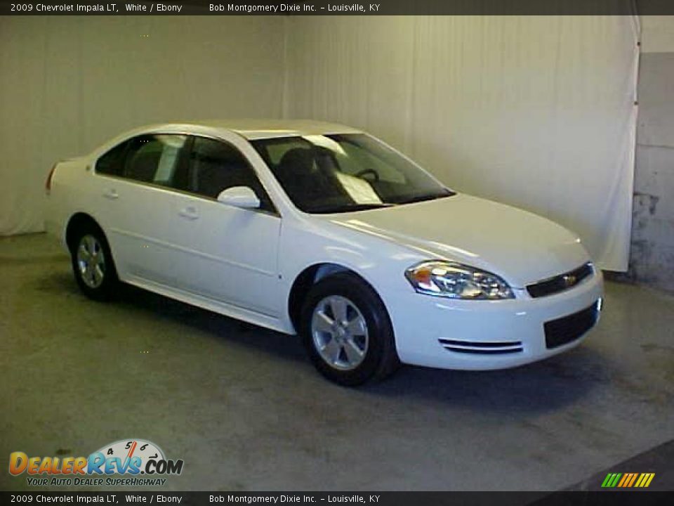 2009 Chevrolet Impala LT White / Ebony Photo #1
