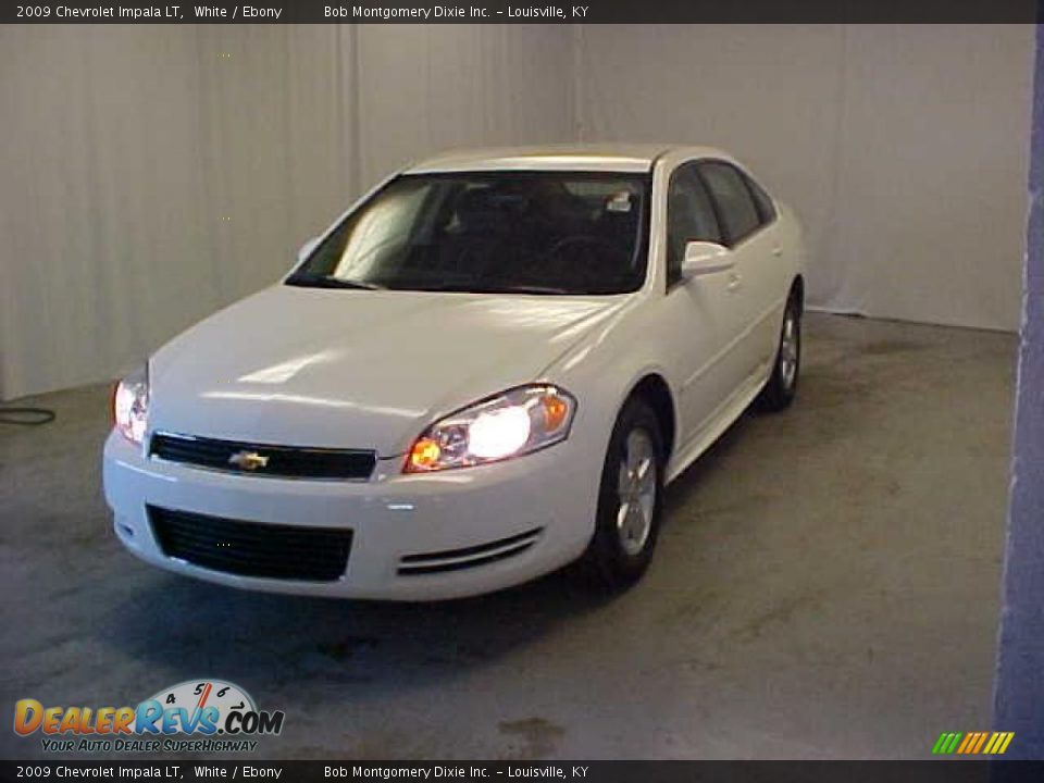 2009 Chevrolet Impala LT White / Ebony Photo #3