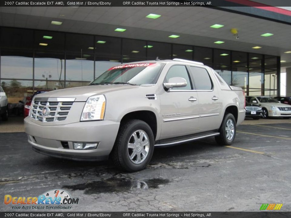 2007 Cadillac Escalade EXT AWD Gold Mist / Ebony/Ebony Photo #1