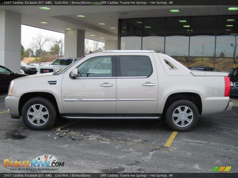 2007 Cadillac Escalade EXT AWD Gold Mist / Ebony/Ebony Photo #5