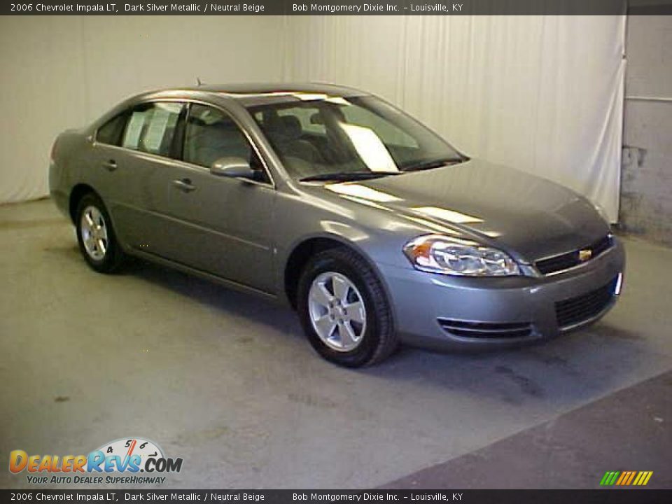 2006 Chevrolet Impala LT Dark Silver Metallic / Neutral Beige Photo #1
