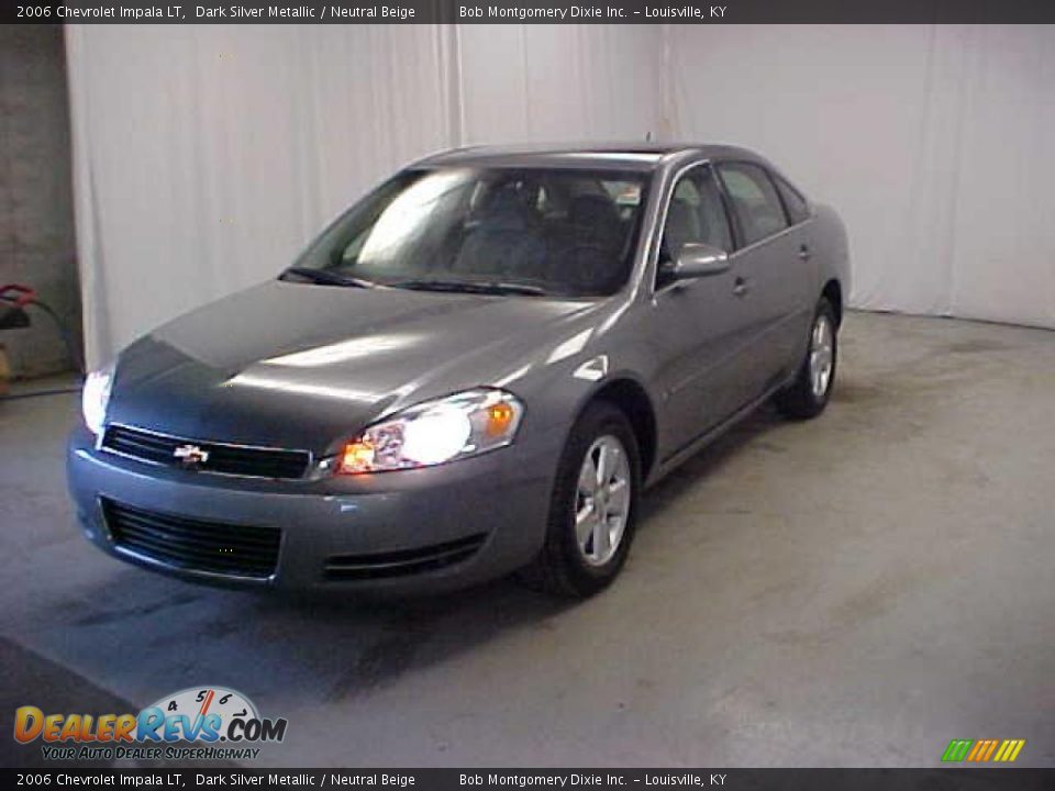 2006 Chevrolet Impala LT Dark Silver Metallic / Neutral Beige Photo #3