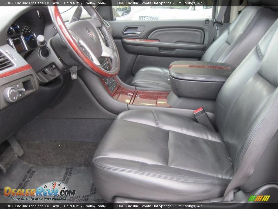 2007 Cadillac Escalade EXT AWD Gold Mist / Ebony/Ebony Photo #9