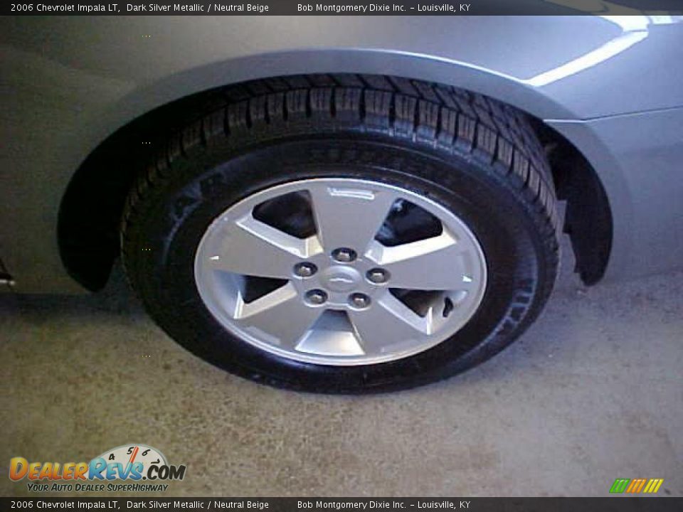 2006 Chevrolet Impala LT Dark Silver Metallic / Neutral Beige Photo #6