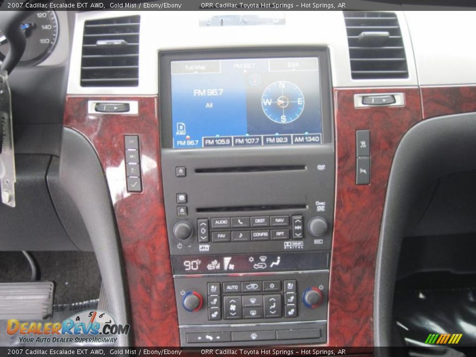 2007 Cadillac Escalade EXT AWD Gold Mist / Ebony/Ebony Photo #11