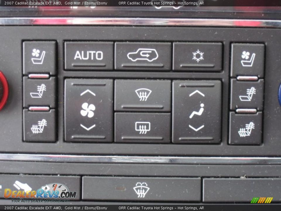 2007 Cadillac Escalade EXT AWD Gold Mist / Ebony/Ebony Photo #12