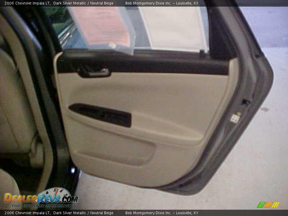 2006 Chevrolet Impala LT Dark Silver Metallic / Neutral Beige Photo #10