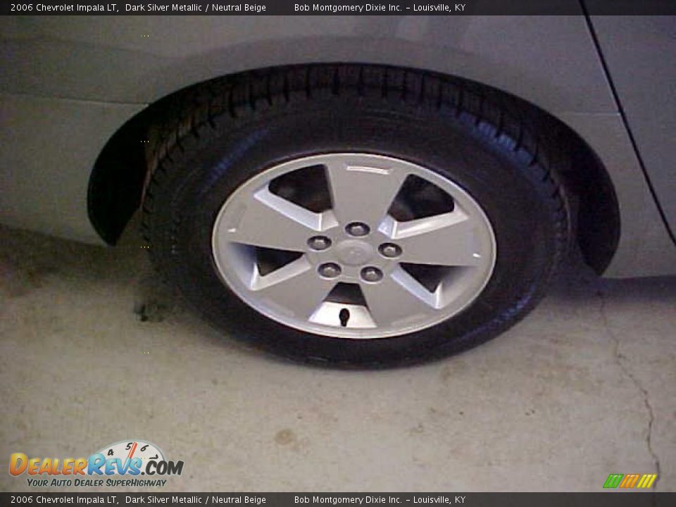 2006 Chevrolet Impala LT Dark Silver Metallic / Neutral Beige Photo #12