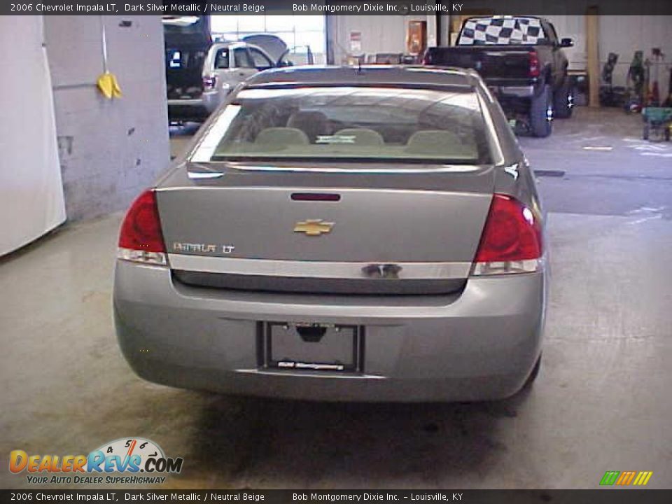 2006 Chevrolet Impala LT Dark Silver Metallic / Neutral Beige Photo #14