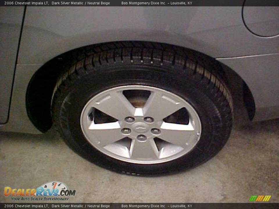2006 Chevrolet Impala LT Dark Silver Metallic / Neutral Beige Photo #15