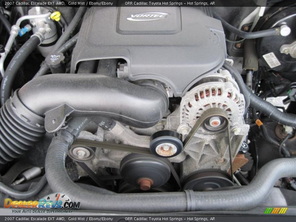 2007 Cadillac Escalade EXT AWD Gold Mist / Ebony/Ebony Photo #15