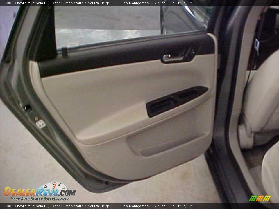 2006 Chevrolet Impala LT Dark Silver Metallic / Neutral Beige Photo #16
