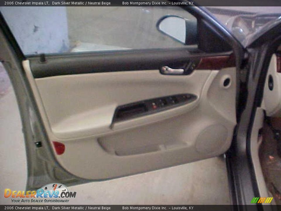 2006 Chevrolet Impala LT Dark Silver Metallic / Neutral Beige Photo #18