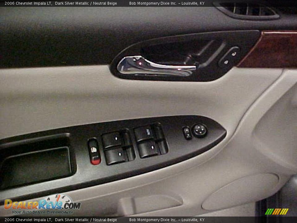 2006 Chevrolet Impala LT Dark Silver Metallic / Neutral Beige Photo #19