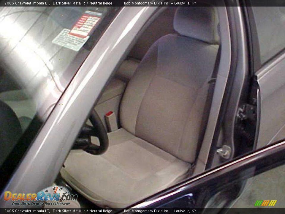 2006 Chevrolet Impala LT Dark Silver Metallic / Neutral Beige Photo #21