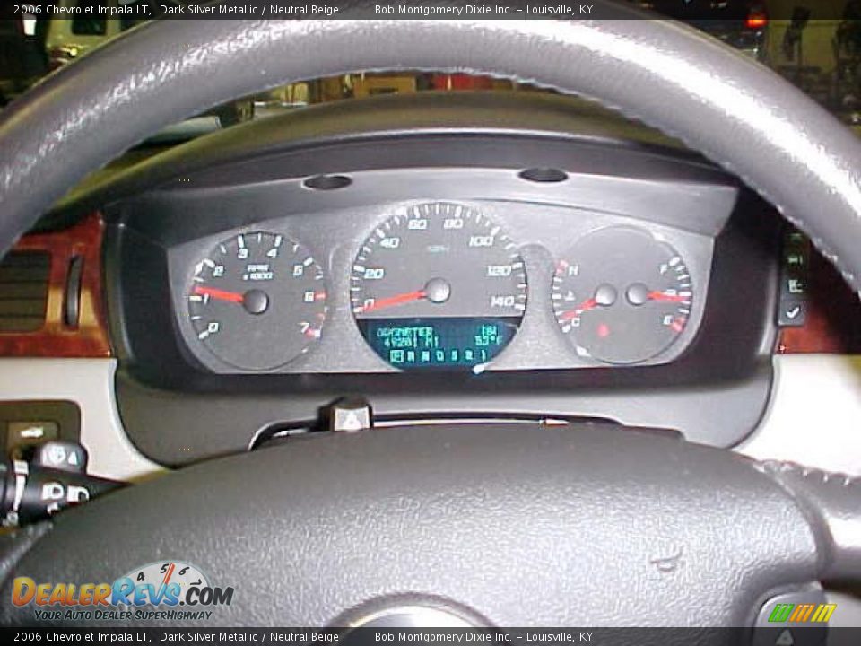 2006 Chevrolet Impala LT Dark Silver Metallic / Neutral Beige Photo #22