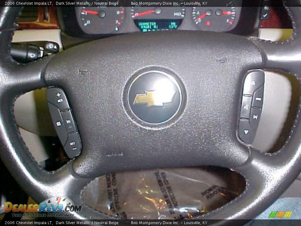 2006 Chevrolet Impala LT Dark Silver Metallic / Neutral Beige Photo #23