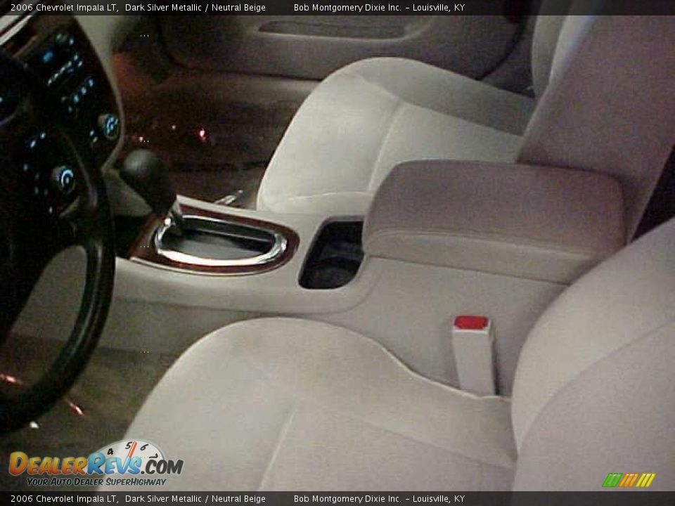 2006 Chevrolet Impala LT Dark Silver Metallic / Neutral Beige Photo #25