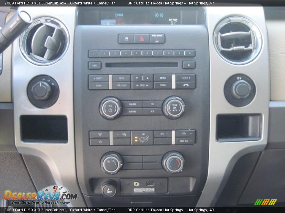 2009 Ford F150 XLT SuperCab 4x4 Oxford White / Camel/Tan Photo #10