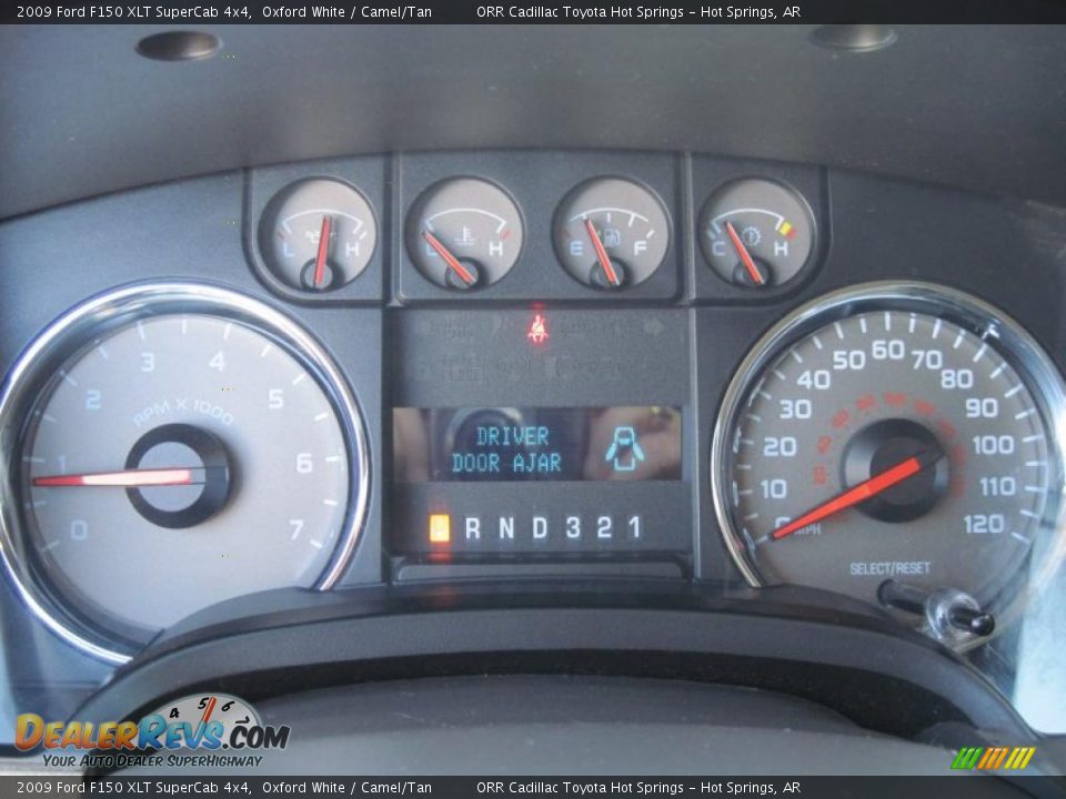 2009 Ford F150 XLT SuperCab 4x4 Oxford White / Camel/Tan Photo #12