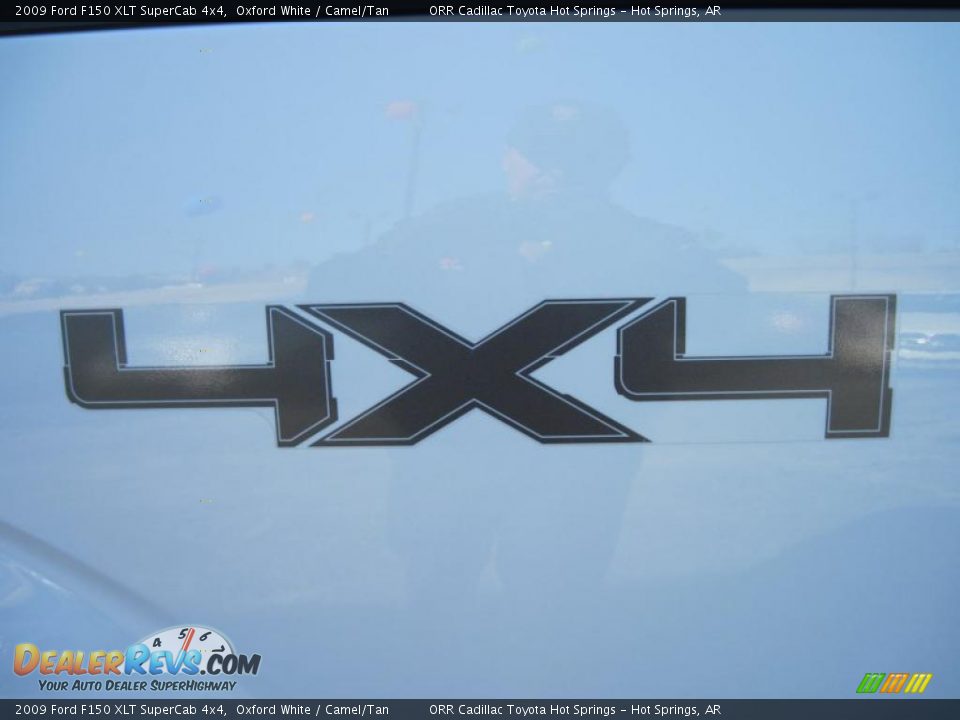 2009 Ford F150 XLT SuperCab 4x4 Oxford White / Camel/Tan Photo #16