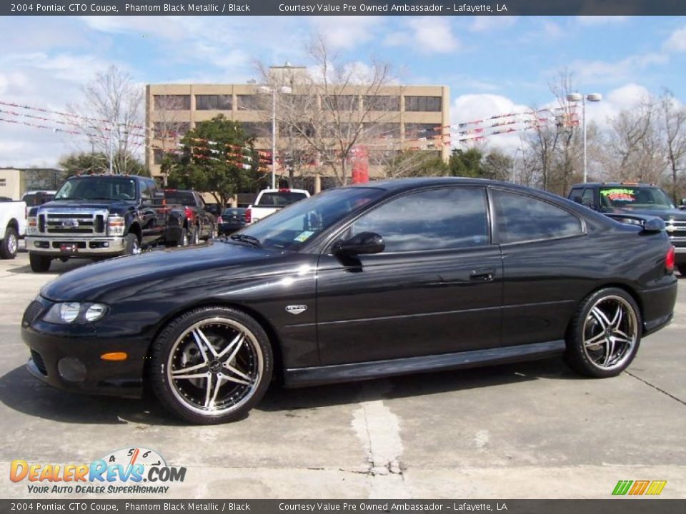 2004 Pontiac GTO Coupe Phantom Black Metallic / Black Photo #1