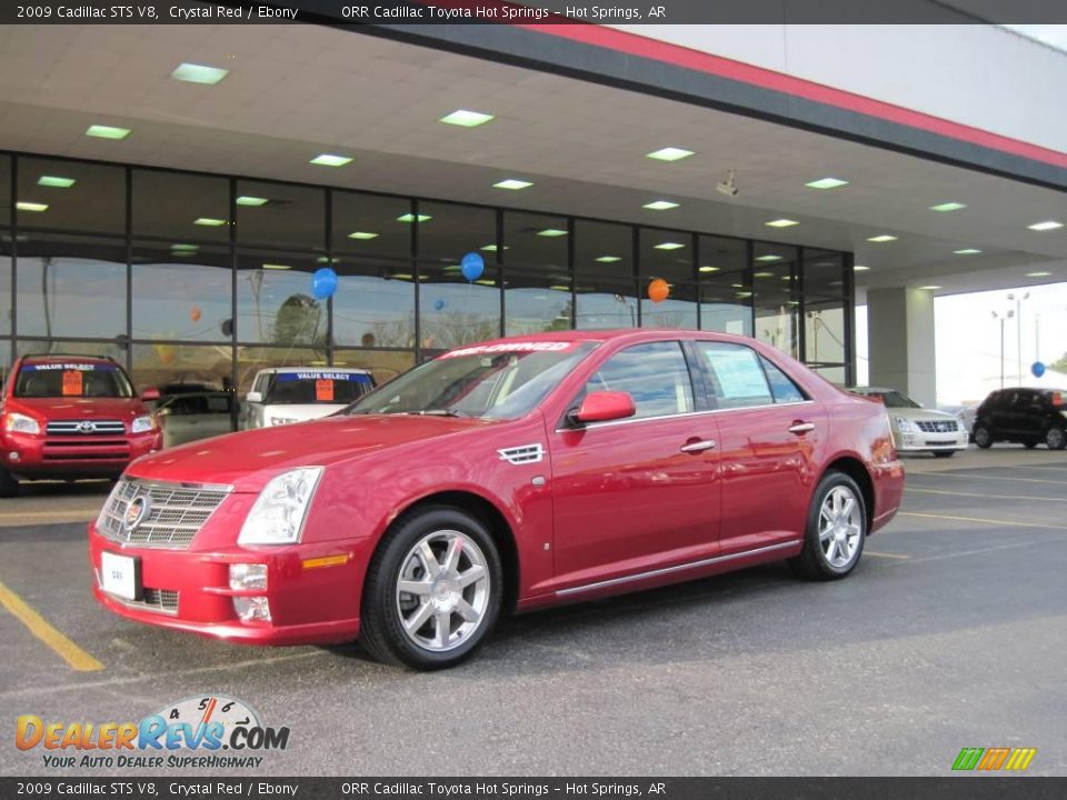 2009 Cadillac STS V8 Crystal Red / Ebony Photo #1